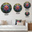 Ancienne horloge murale Mandala I-93381683