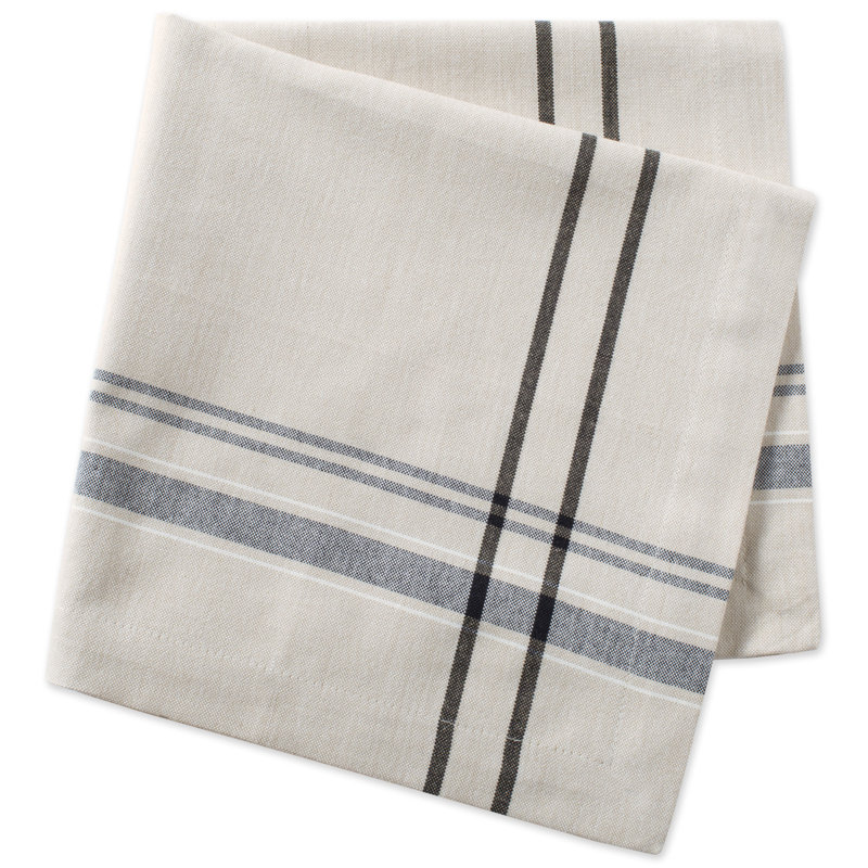 Ensemble de serviettes en coton 6 pièces Shelton, Noir