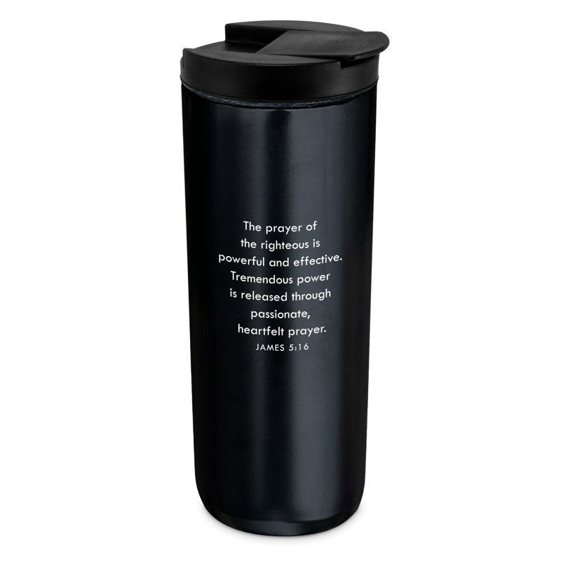 Tumbler Black 20oz Prayer Changes Things