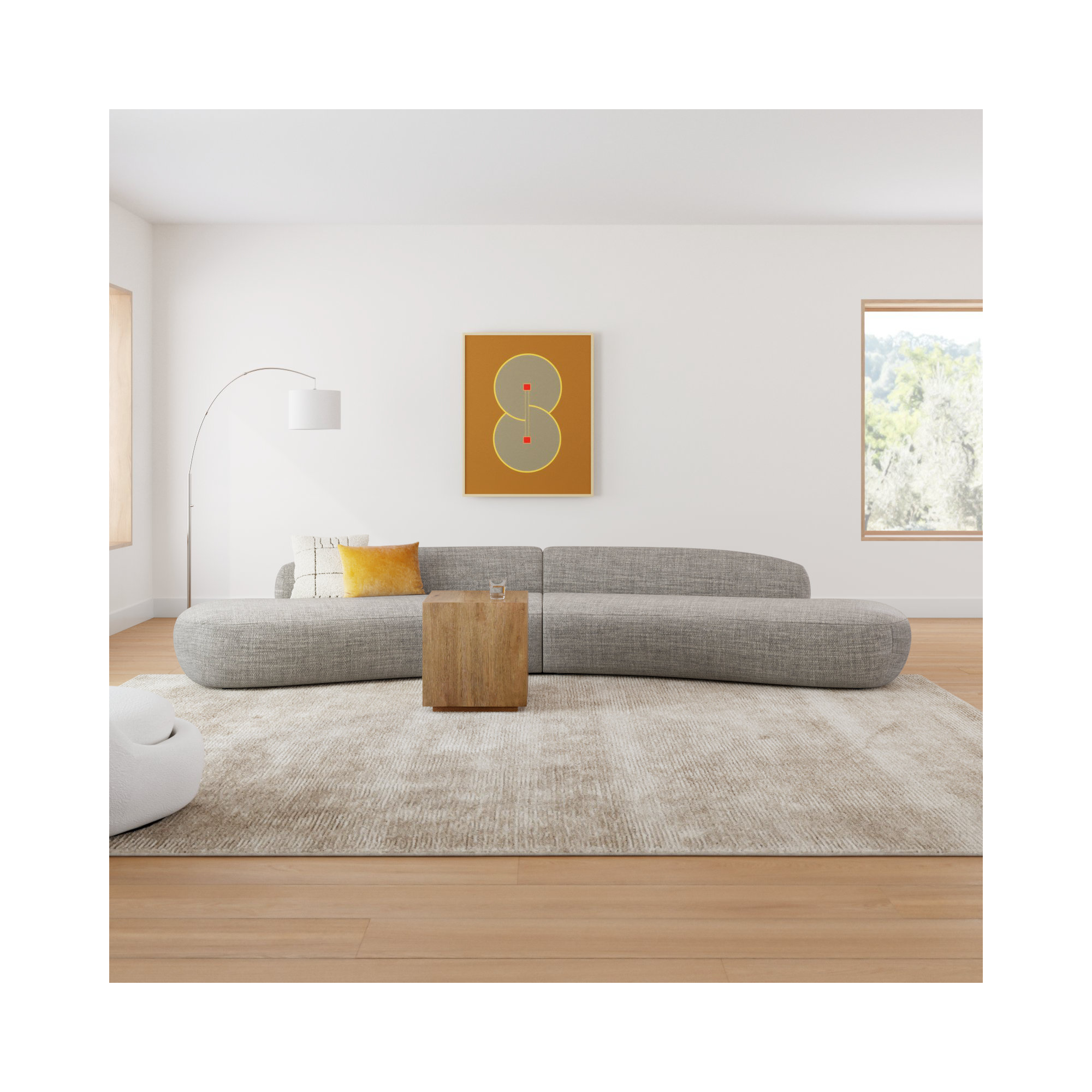 Athens Double Chaise-159?-Thames, Thames Polyester Blend