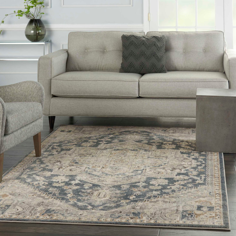 Rambha Oriental Indoor Rug, Rectangle 6'7" x 9'6"