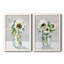 Tournesol I - ensemble de 2 peintures sur toile encadrées-1966280995-1966281000