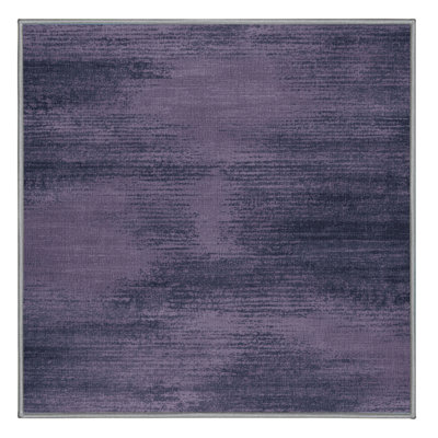 Tapis mauve lavable à la machine