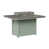 Hammered Top Stainless with Seafoam Base selected