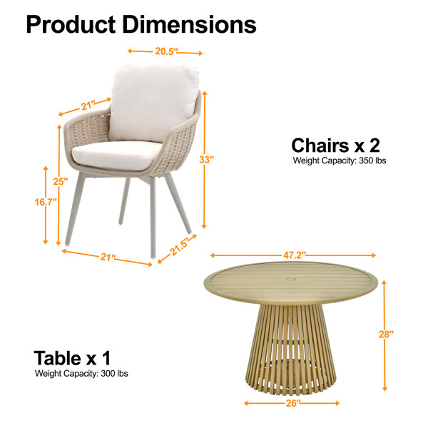 Dimensions du produit
