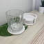 Stoneware Round 4 Piece Coaster Set