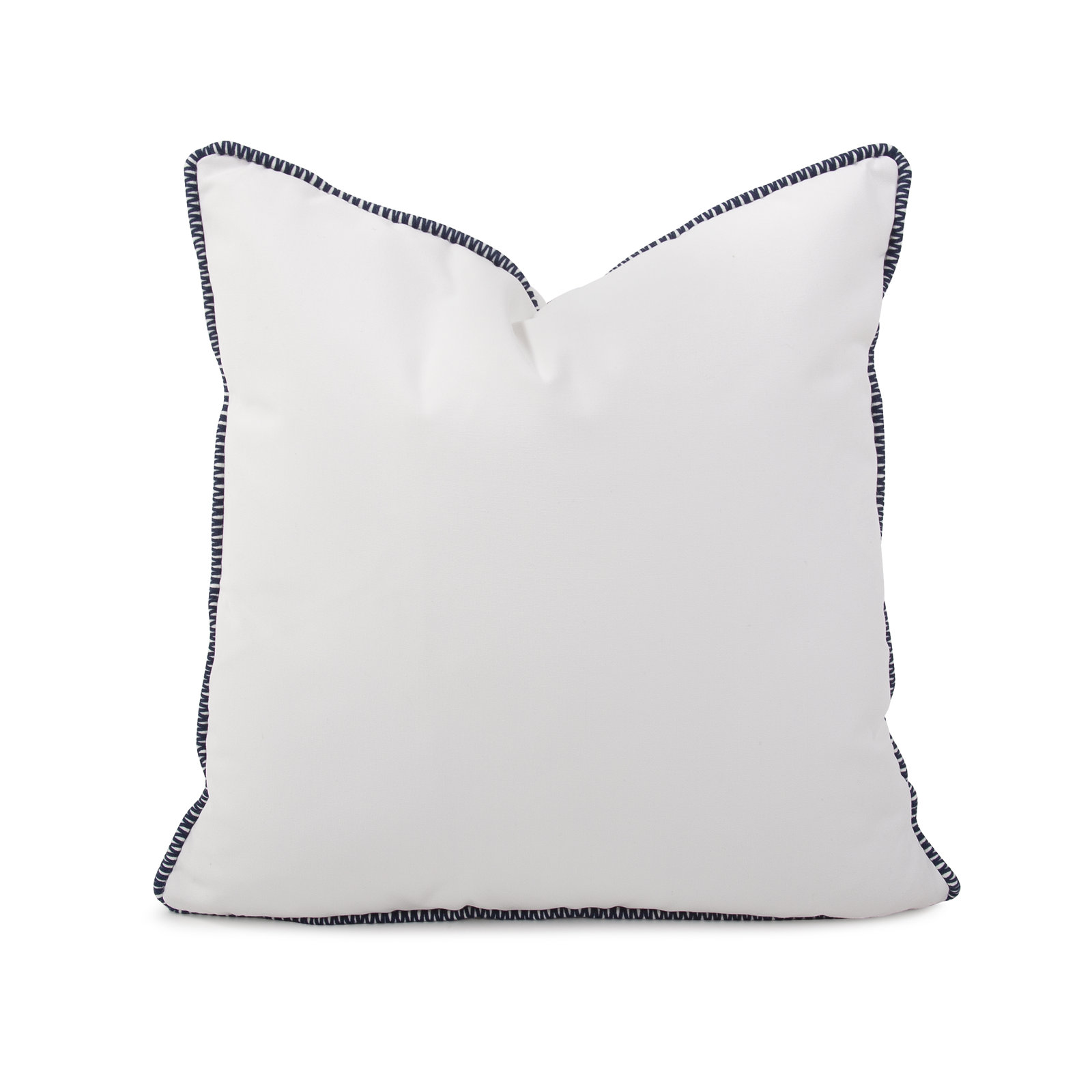 Delijah Sunbrella® Indoor/Outdoor Throw Pillow, 20" x 20", Seascape Natural