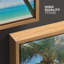 Art sur toile océan, palmiers tropicaux-101090579-101090576