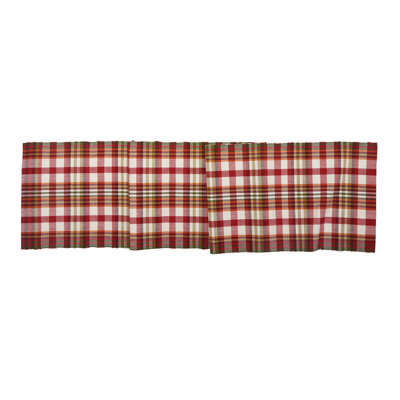 Hecker Abingdon Fall Plaid Cotton Table Runner