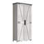 Armoires de cuisine 72 po, armoire de rangement avec lumières DEL, tablettes réglables et portes de grange Farmhouse-173523857