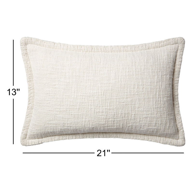 Coussin Favela, Pas de bourre, H 13 po x l 21 po x P 1 po