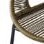 De 2 faux pour patio extérieur, fabriqués en PE de haute qualité, sièges ergonomiques, motif tissé élégant, utilisation polyvalente, cadre de patio, PE, détails exquis, cadre, réglages multiples appropriés-988409234