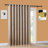 Nakagawa Damask Embossed Room Darkening Patio Door Curtain Panel for Patio Doors or Extra Large Windows-850377576-931162004
