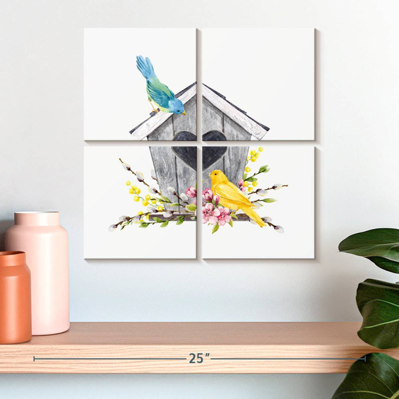 Maison d'oiseaux Brampt, H 18 po x l 18 po