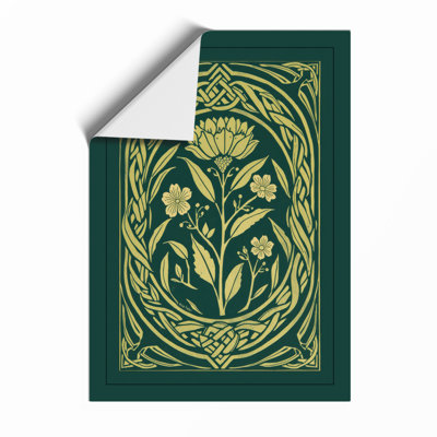 Art Nouveau Bloom Botanical - Framed Print