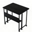 Petit bureau pliable pliable pour les petits espaces, bureau d'écriture 31,5 pouces pour bureau, bureau à la maison pliable pour chambre 80 * 58, noir