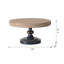 D14x7,5 po Présentoir en bois avec bordure perlée