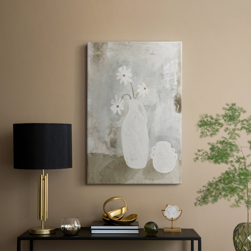 Fleurs du dimanche - galerie Cavas sur mesure, H 18 po x l 12 po