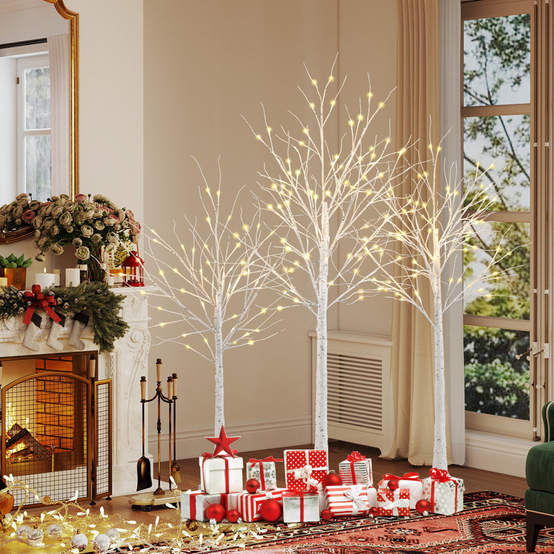 Lighted Artificial Christmas Tree