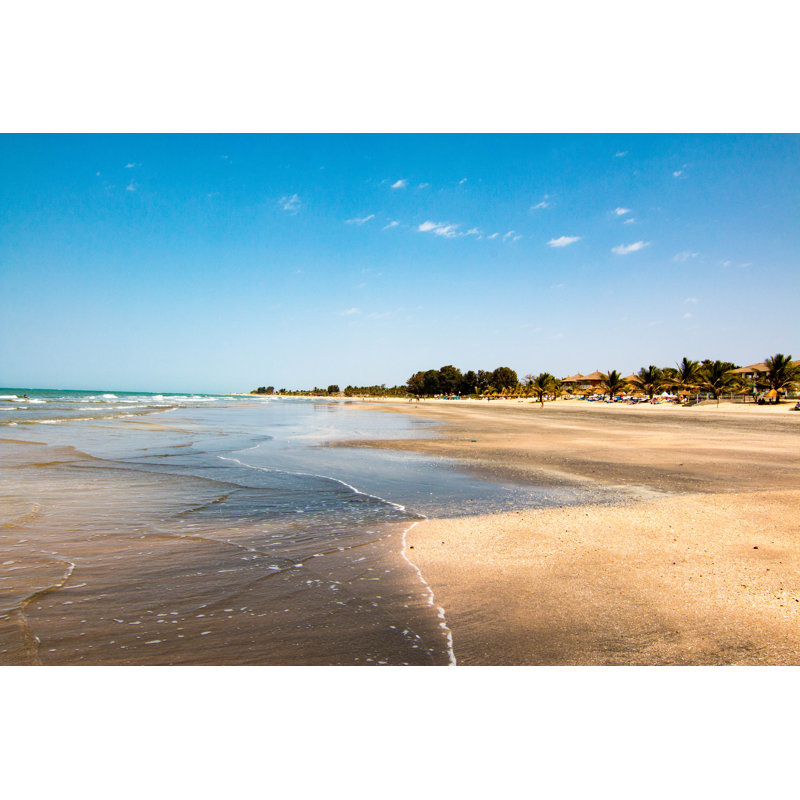 Idyllic Beach - Wrapped Canvas Print, 81cm H x 122cm W x 3.8cm D