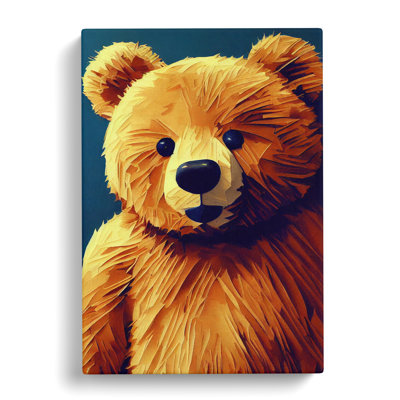 Teddy Bear - Wrapped Canvas