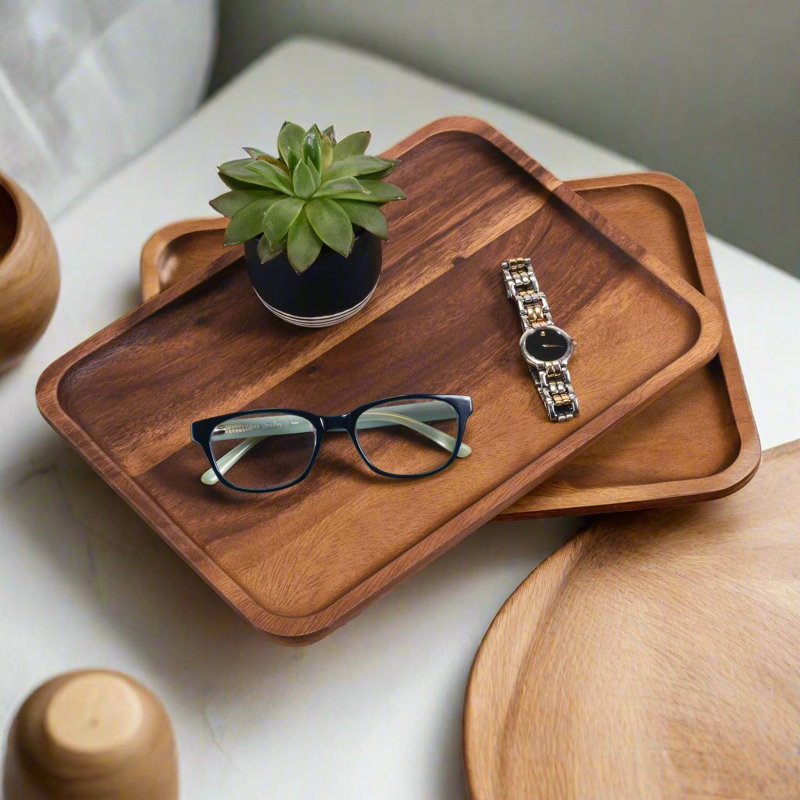 Millwood Pines Micaden Wood Platter