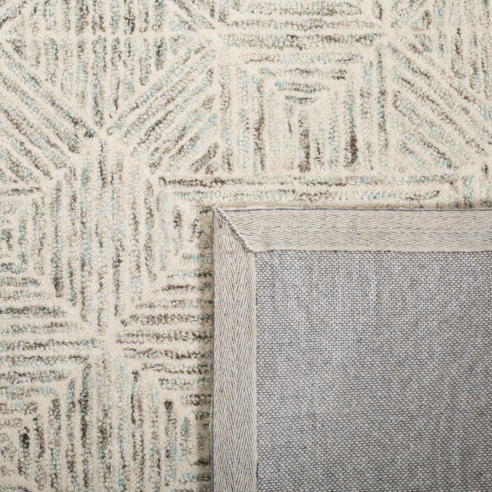 Linsly Hand Tufted Rug, Rectangle 2' x 3'