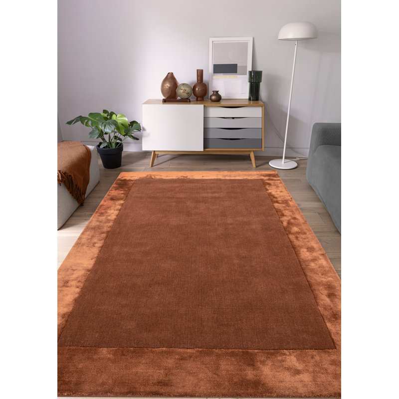 Mukaram Plain Hand Woven Area Rug, Rectangle 160 x 230cm