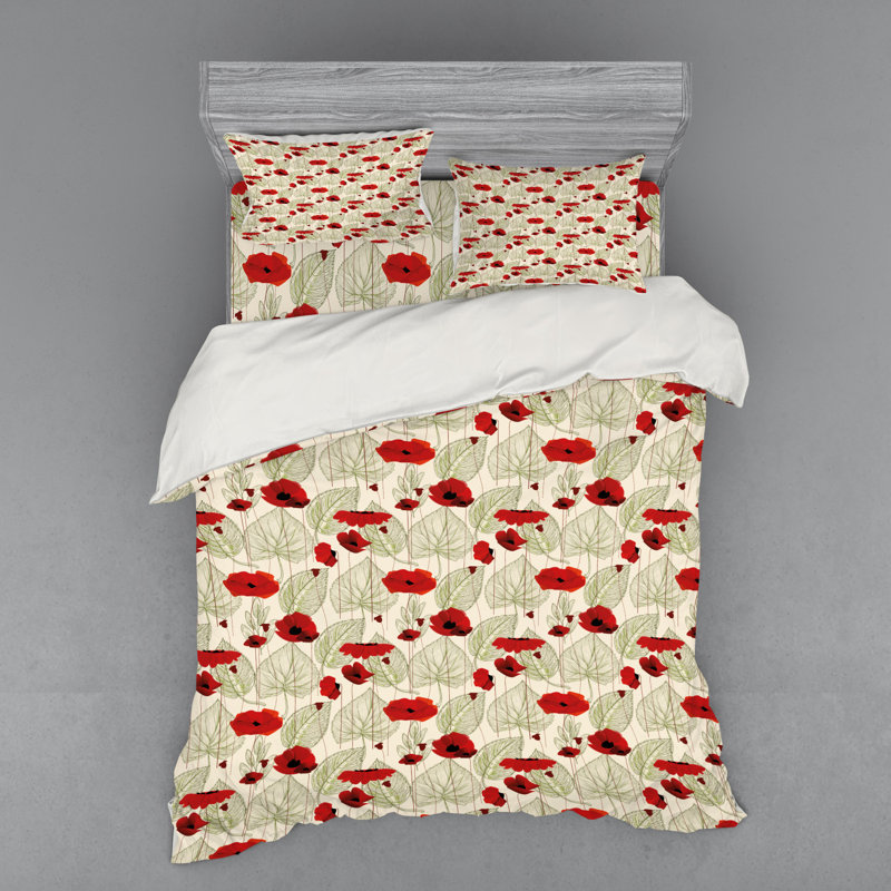 Ensemble de housse de couette dépilée, Housse de couette grand + 3 pièces supplémentair