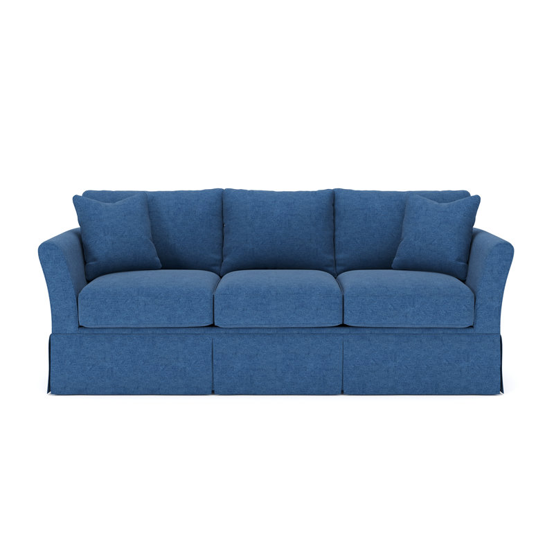 Shelby 82'' Upholstered Sofa, Classic Indigo Denim