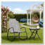 Chaise berçante d'extérieur en tissu-1697315568