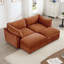 Causeuse en chenille avec excellent espace de rangement, 2 repose-pieds mobiles-1984623830-1984623831-1984623829