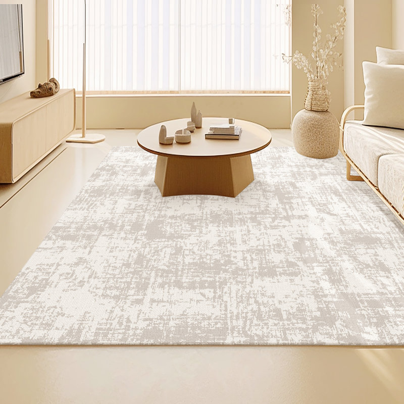 Tapis rectangulaire Shayni avec envers antidérapant, Rectangle 5 pi 3 po x 7 pi 7 po
