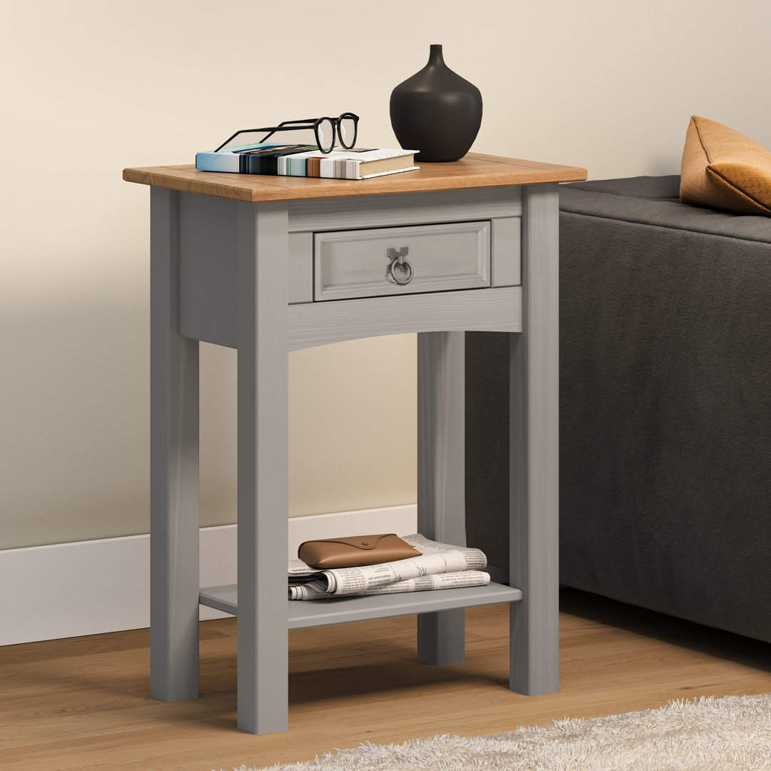 Palmea 132.08cm Solid Wood Console Table