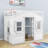 Gabriella-Frances Kids Loft Bed with Ladder-1187112118-1187112116