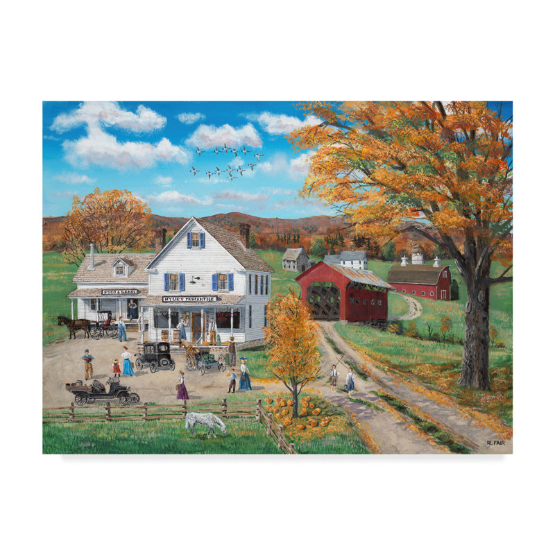 'Rylies Mercantile' Photographic Print on Wrapped Canvas, 14" H x 19" W x 2" D