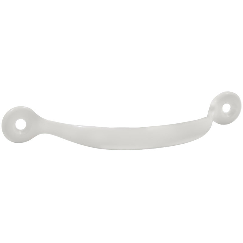 National 4-3/4 in. Black Steel Door Pull