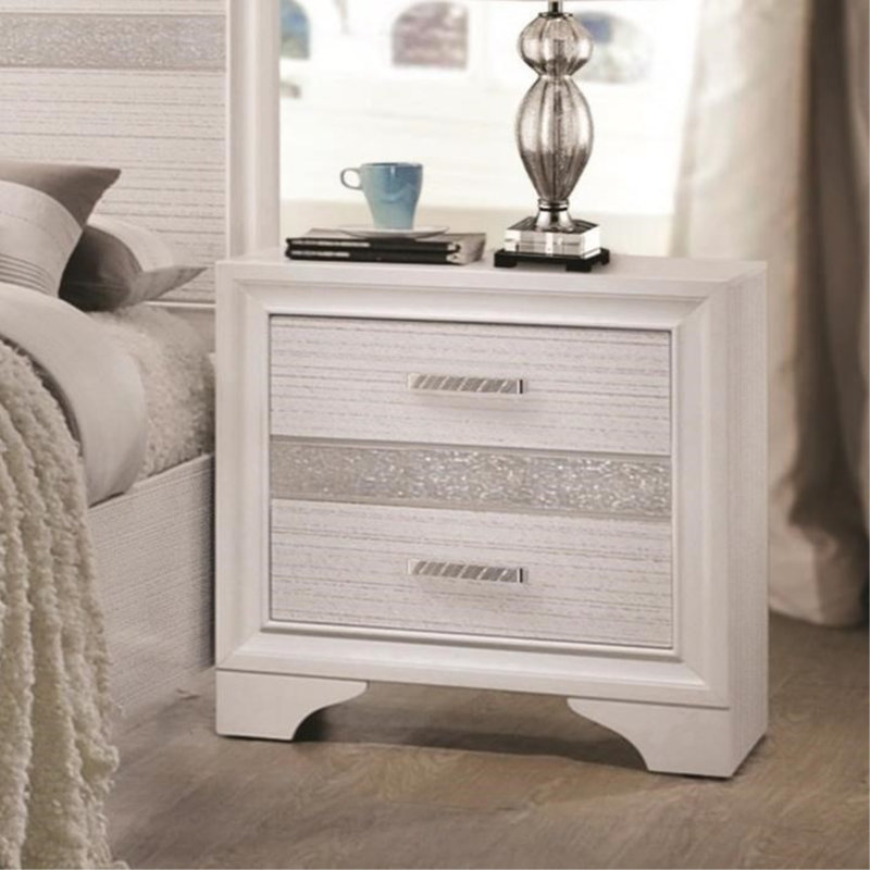 Mevludin 26'' W Solid Wood Nightstand