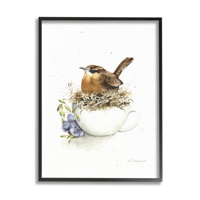 " Bird Nest In Teacup " by Kelley Talent