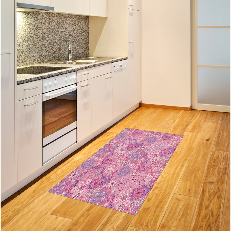 Bohemian High Density Long Fiber Poly Threads Decorative Area Rug Carpet, Rectangle 2'7" x 5'