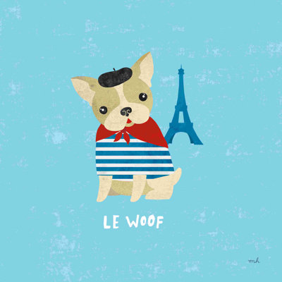 " Good Dogs French Buldog " by Moira Hershey