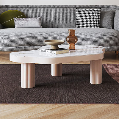 Sintered Stone Coffee Table with 3 Legs