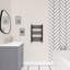 Wiest Straight Heated Towel Rail Radiator Bathroom Ladder Warmer-142673696-170163782-170163801