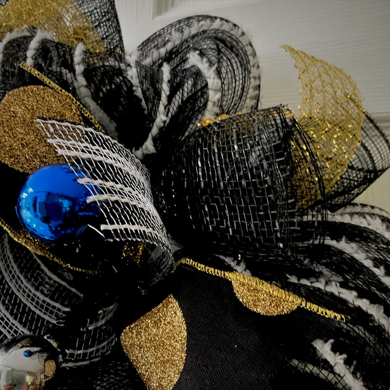 Happy New Years Wreath, célébrons