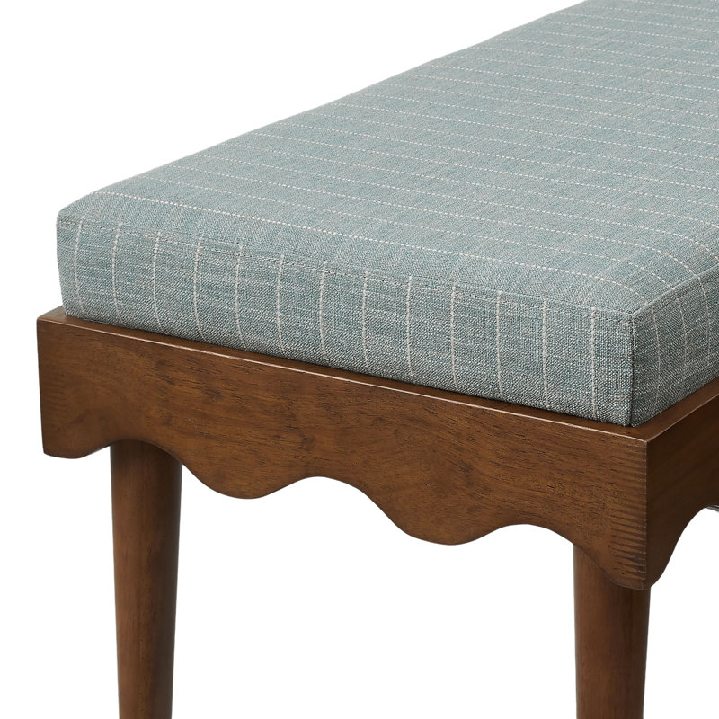 Banc d'appoint Mirette, Spa Blue Stripe / Striped, Spa Blue Stripe