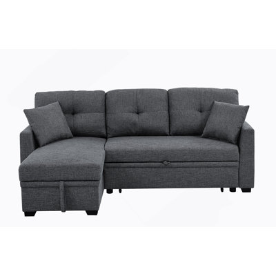 Modular Sleeper Sectional Sofa With Storage
