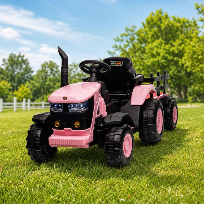 ZACOO Battery Powered Ride On, Pink