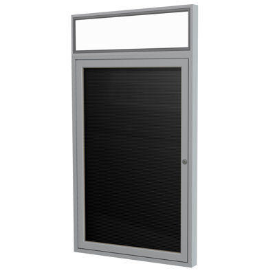 Enclosed Vinyl Bulletin Boards Wall Vinyl Small - 2' - 4' Letter Board