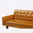 74.4'' Faux Leather Square Arm Sofa Bed-1973282091-1983379835