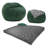 CordaRoy's Faux Fur Convertible Bean Bag Chair-87284163-87325621